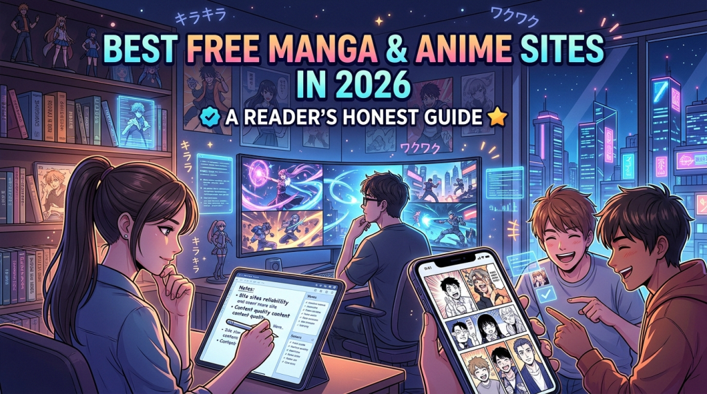The Best Sites for Manga, Manhwa, Anime, and More in 2026